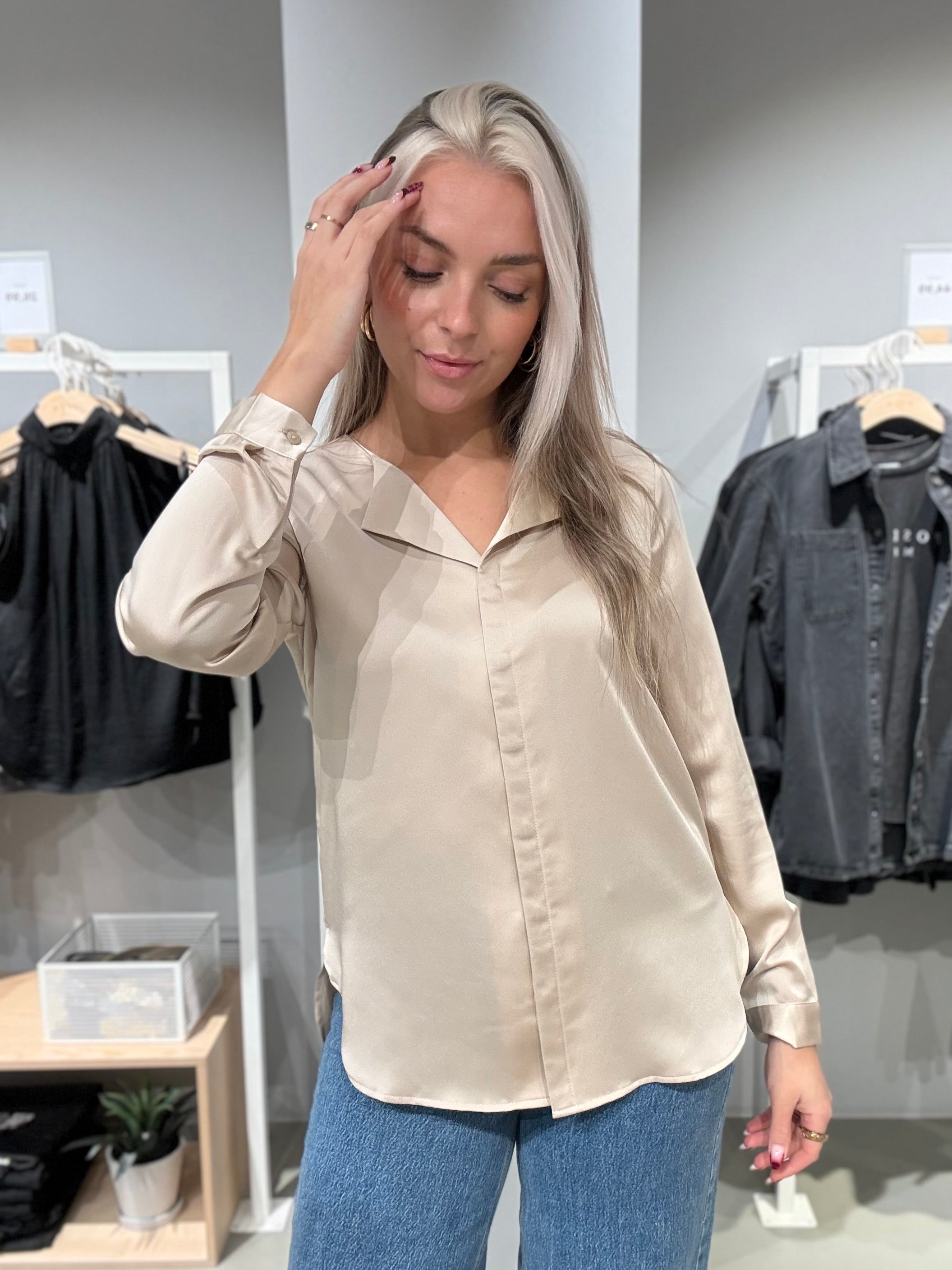 VIELLETTE Shirt - Cement